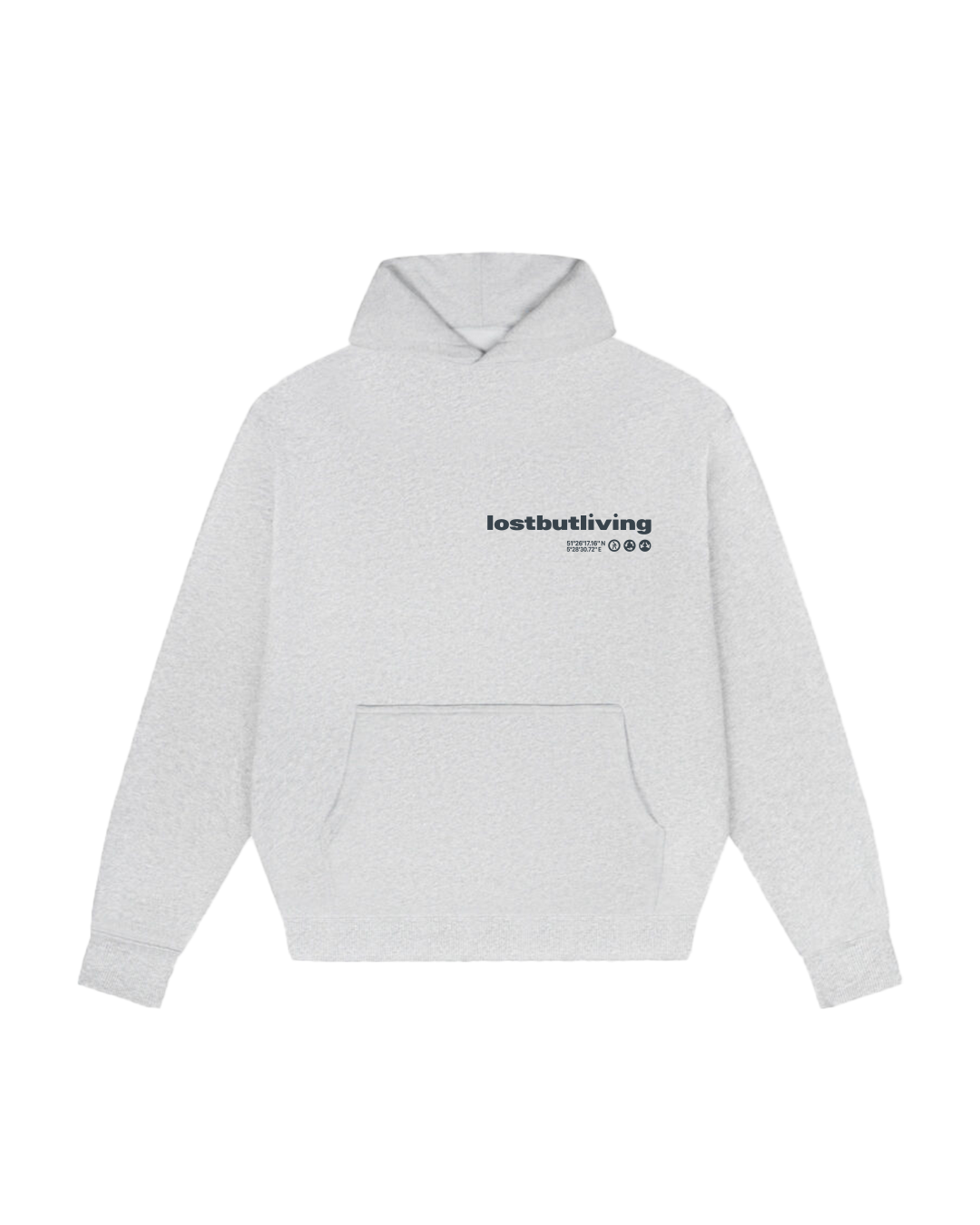 LBL HOODIE - ASH GREY | CONSTRUCTION WORKER