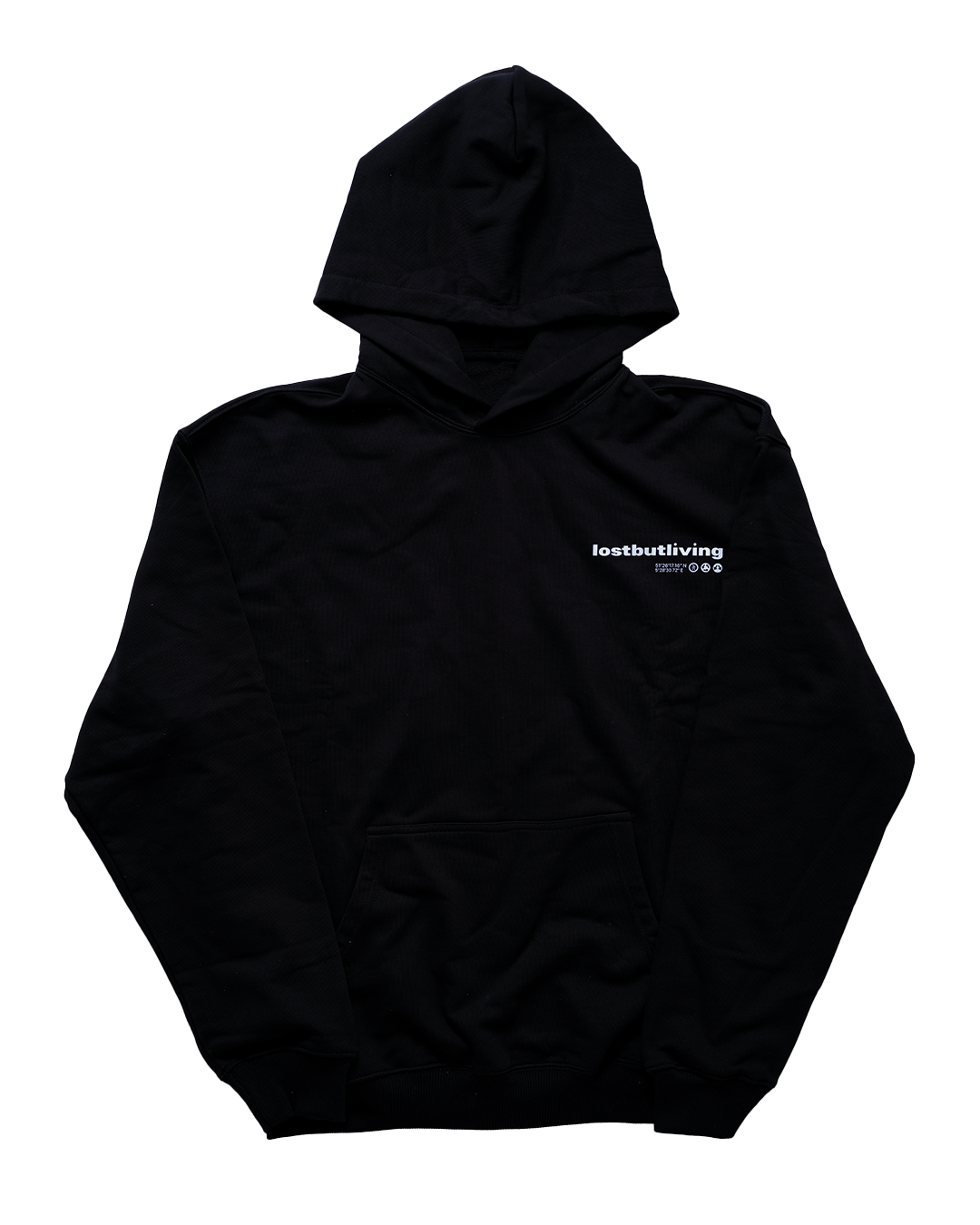 LBL HOODIE - MATT BLACK | OFF THE CURB