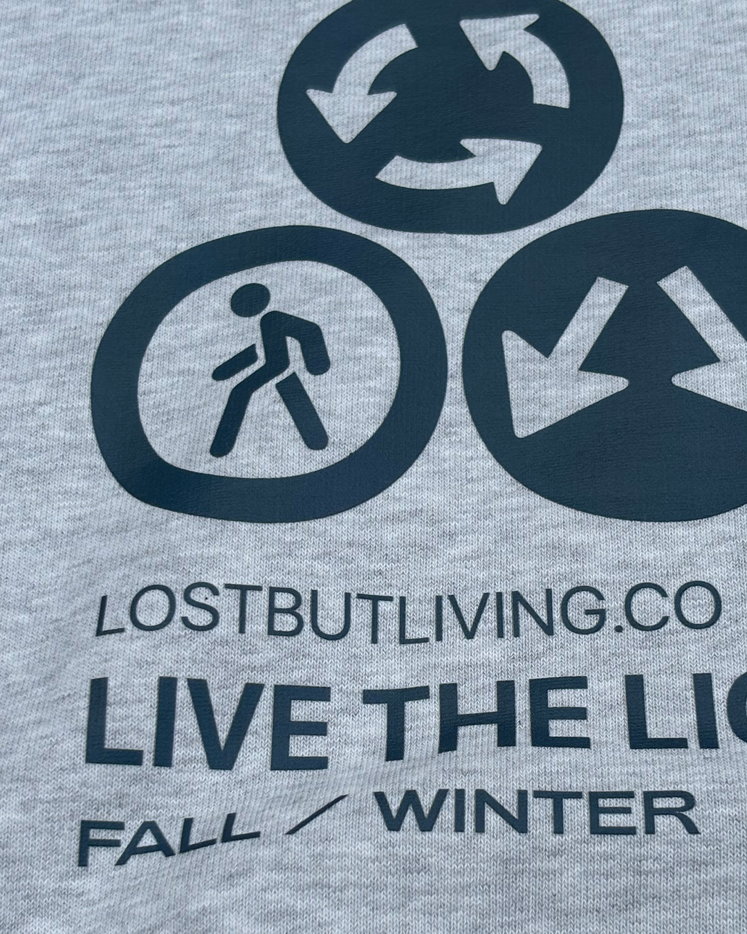 LBL HOODIE - ASH GREY | CONSTRUCTION WORKER