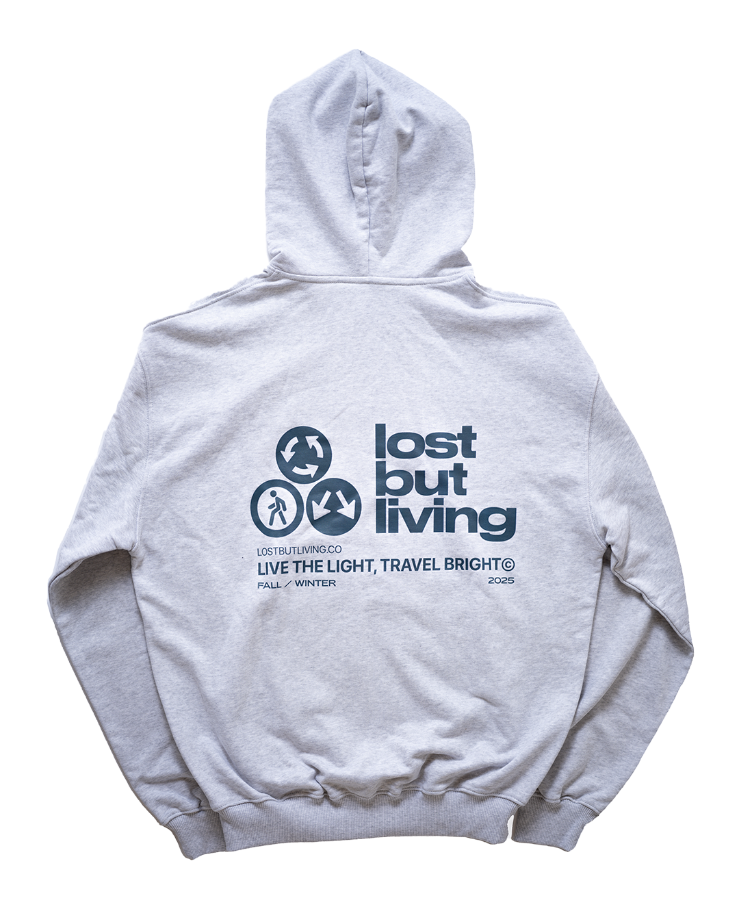 LBL HOODIE - ASH GREY | CONSTRUCTION WORKER