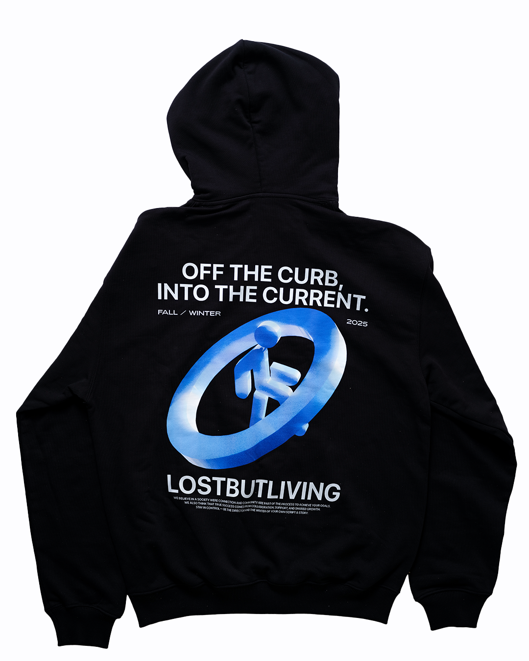 LBL HOODIE - MATT BLACK | OFF THE CURB