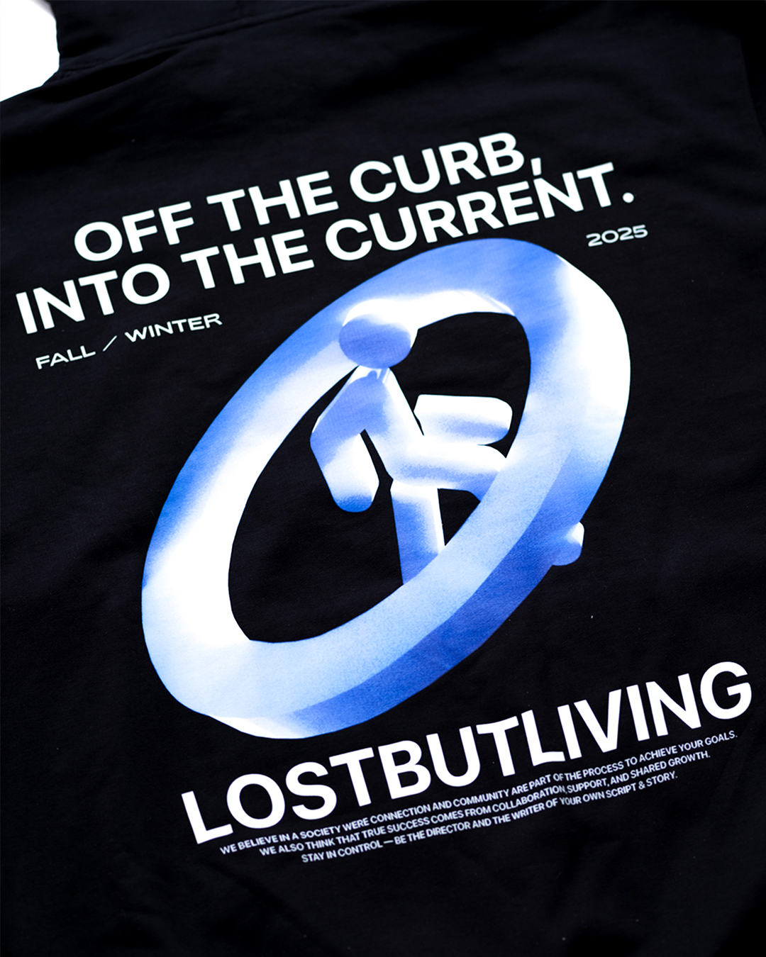 LBL HOODIE - MATT BLACK | OFF THE CURB